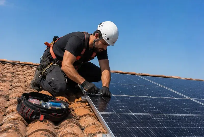 Maintenance et monitoring de panneaux solaires à Louvigné-de-Bais