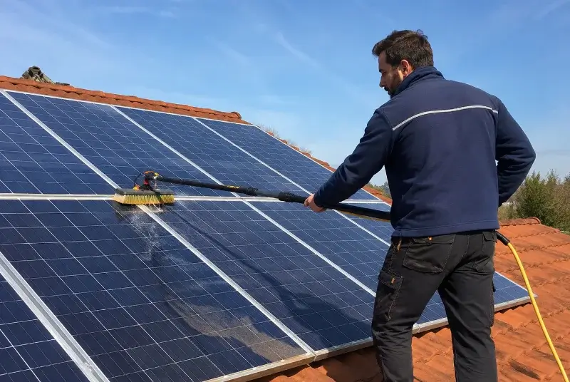 Nettoyage et entretien de panneaux solaires à Louvigné-de-Bais